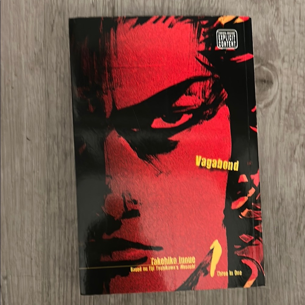 Vagabond Graphic Novel - Red and Black Cover